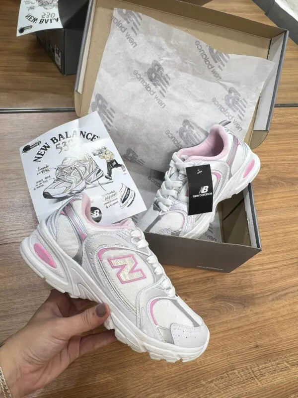 530 NB Branco e Rosa